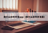 用什么软件开发app（用什么软件开发票）